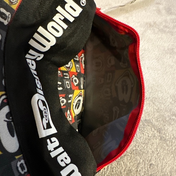 Walt Disney World Parks Authentic Backpack Mickey Mouse Pop Art Faces Red Yellow - Picture 8 of 13